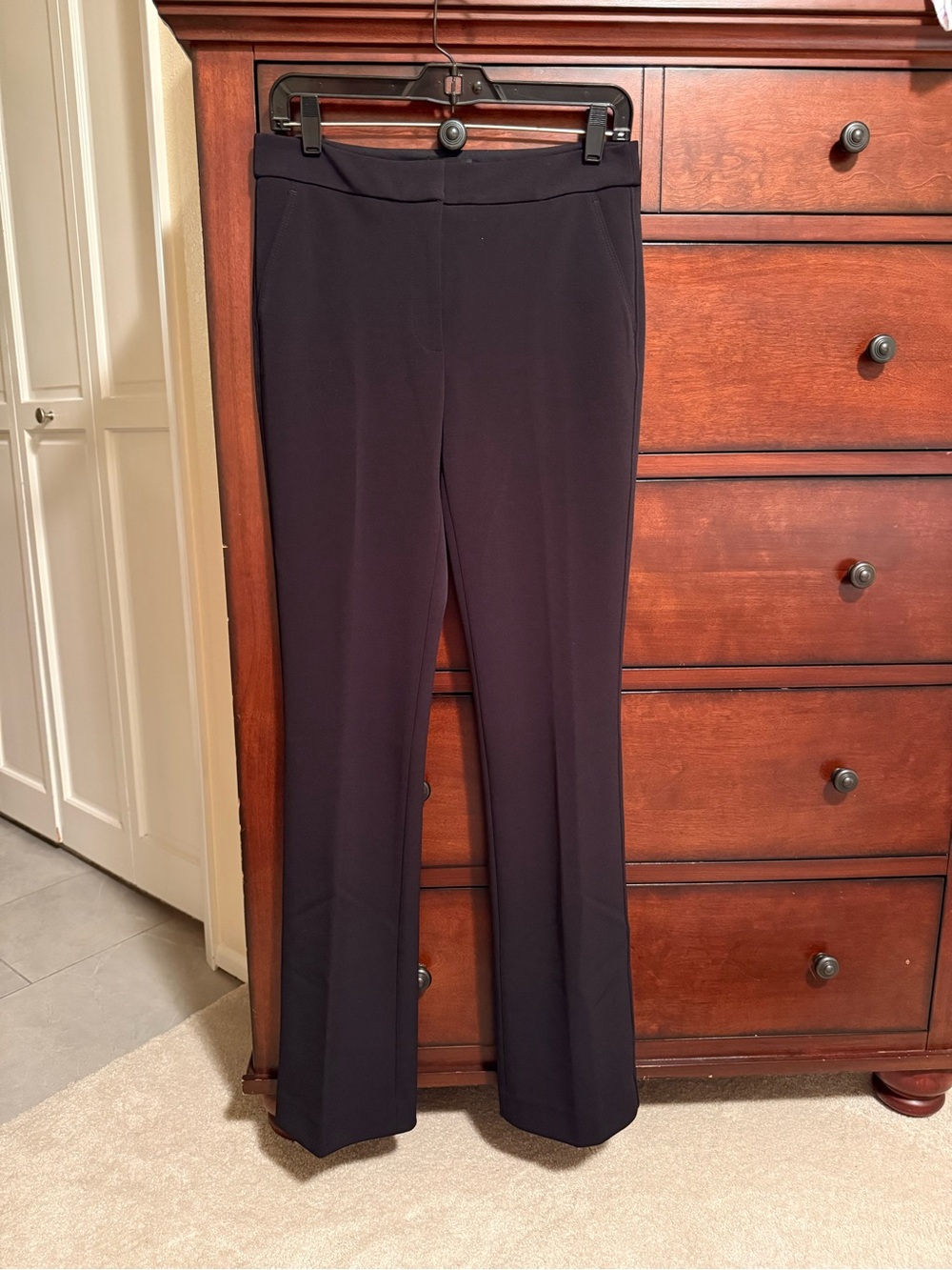 White House Black Market Black Bootcut Dress Pants